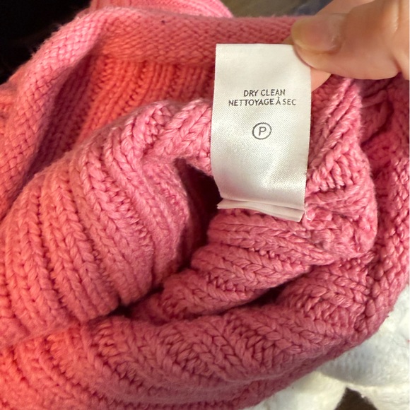 A.L.C. Lianne Sweater Pink Lady -
Ribbed Women's Sweater - Picture 11 of 11